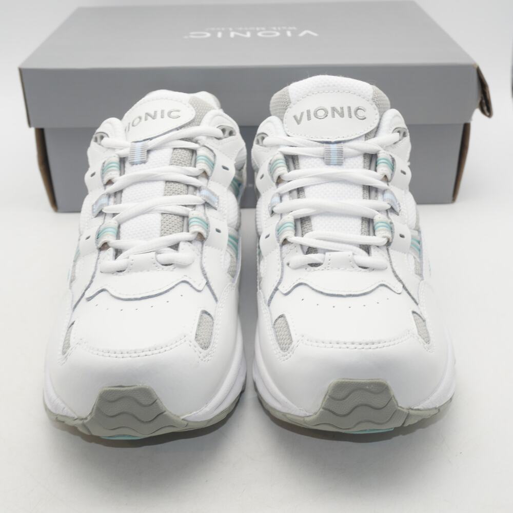 NEW VIONIC 23 Walk Women's 8.5 Comfort Casual Sneaker Athletic Shoes White Blue - Picture 6 of 11